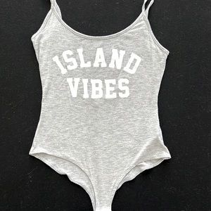 Island vibes body suit